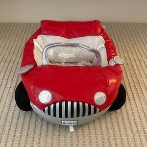Build-A-Bear Red and Silver Plush Car Toy